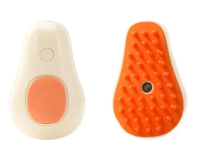cat steam brush orange