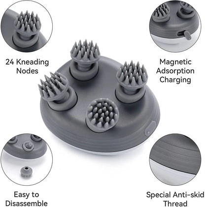 grey pet massage device
